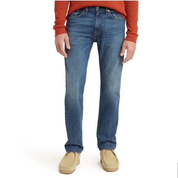 Levi’s 505 Regular Mid Rise Regular Fit Straight Leg Jean - Picture 1 of 9